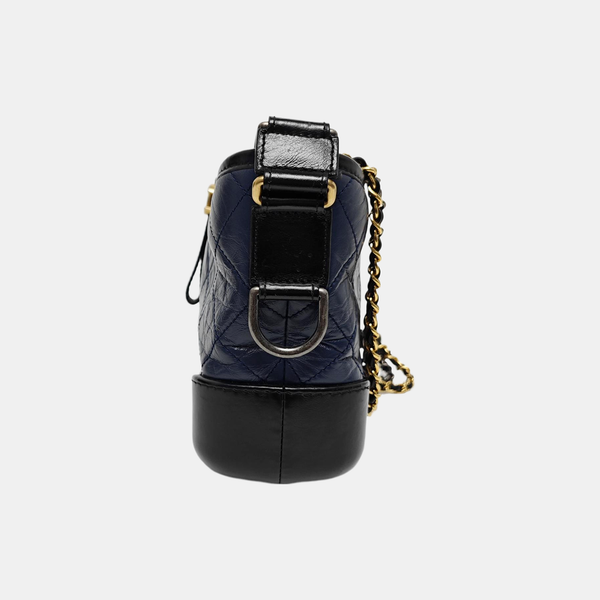 Authenticated pre-owned  GABRIELLE Quilted Calfskin Blue - Shoulder Bag at Looply