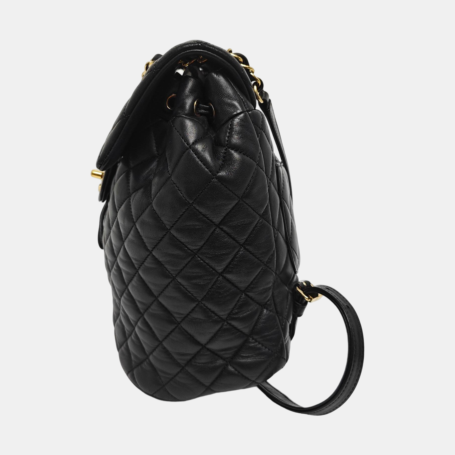 URBAN SPIRIT Small Quilted Lambskin Black