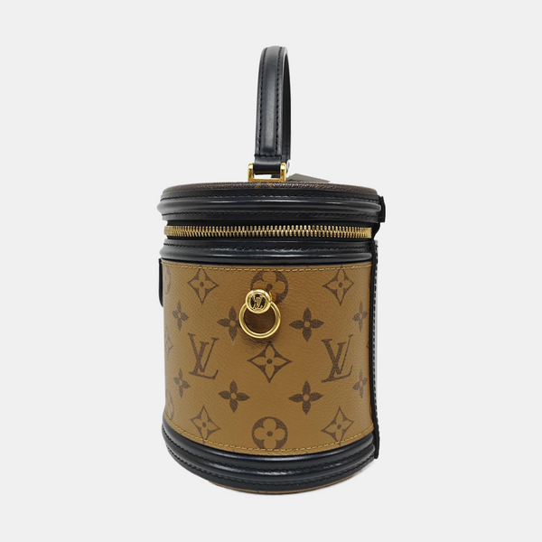 CANNES PM Monogram Coated Canvas Brown