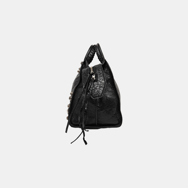 Lambskin Shoulder Bag Black