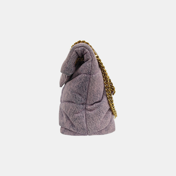 PUFFER Chevron Canvas Purple