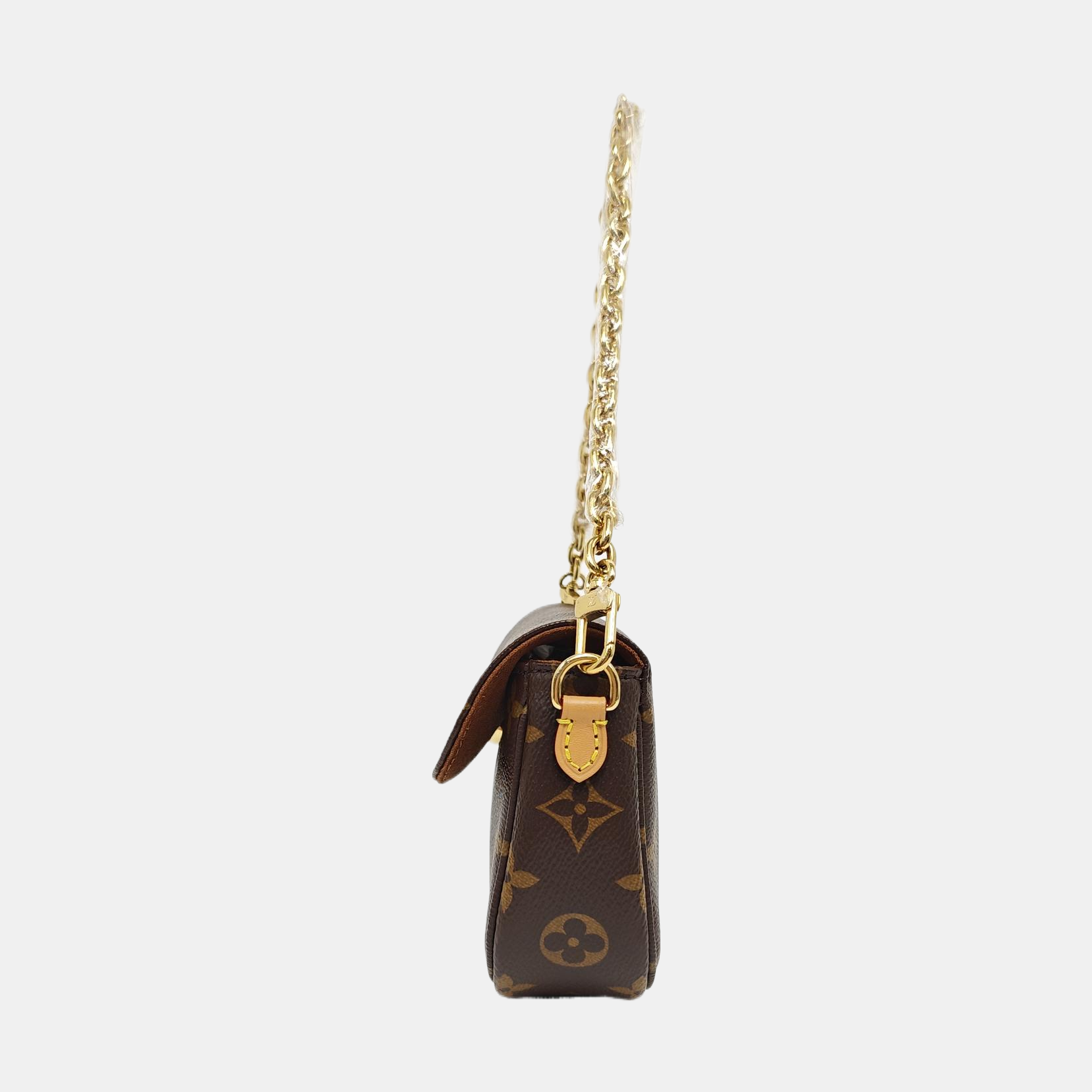 IVY Monogram Coated Canvas Brown