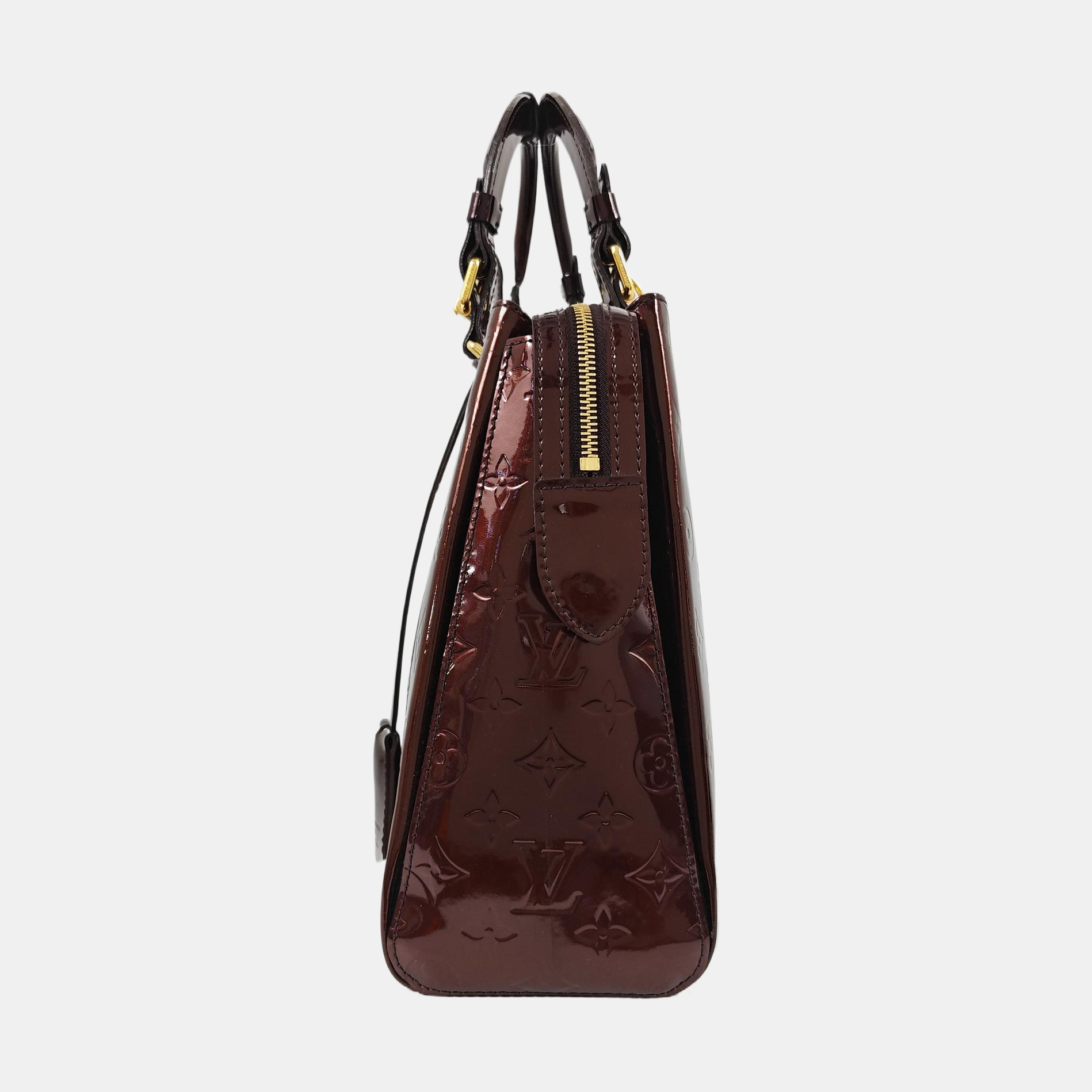 MELROSE AVENUE Patent Leather Red