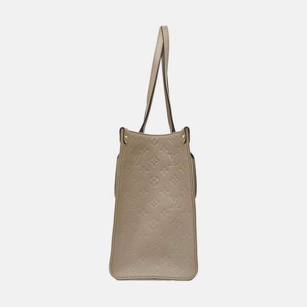 ONTHEGO MM Monogram Calfskin Gray