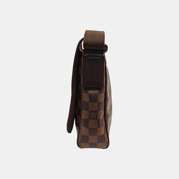 BROOKLYN Damier Ebene Coated Canvas Brown