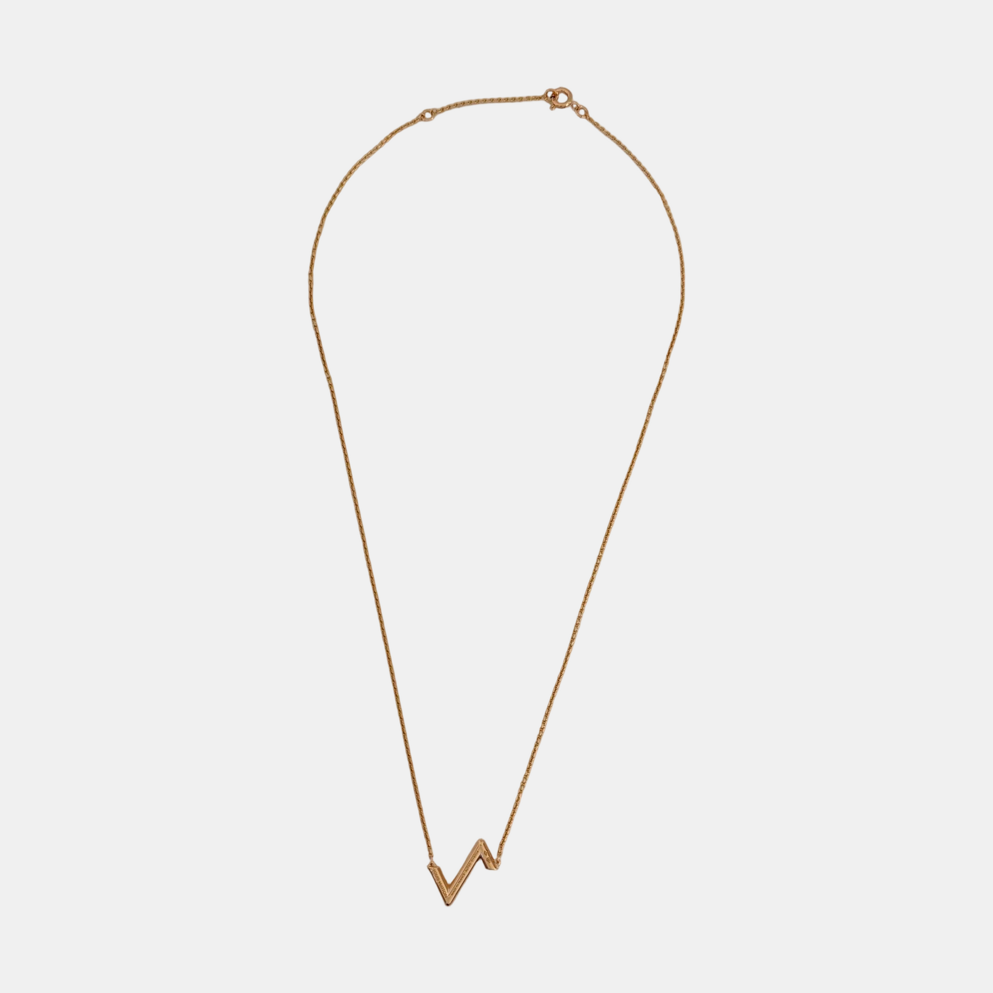 LV VOLT 18k Rose Gold Necklace