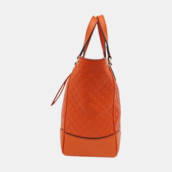 Bree Monogram Calfskin Orange