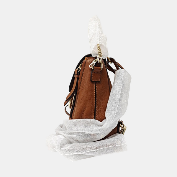 Faye Mini Calfskin Brown
