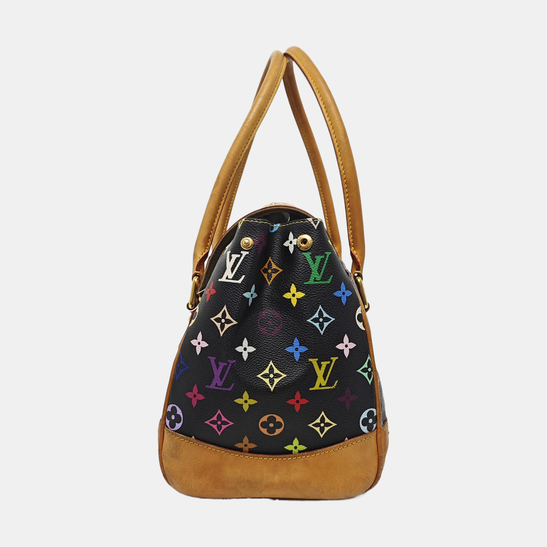 LV × TM BEVERLY GM Monogram Coated Canvas Black