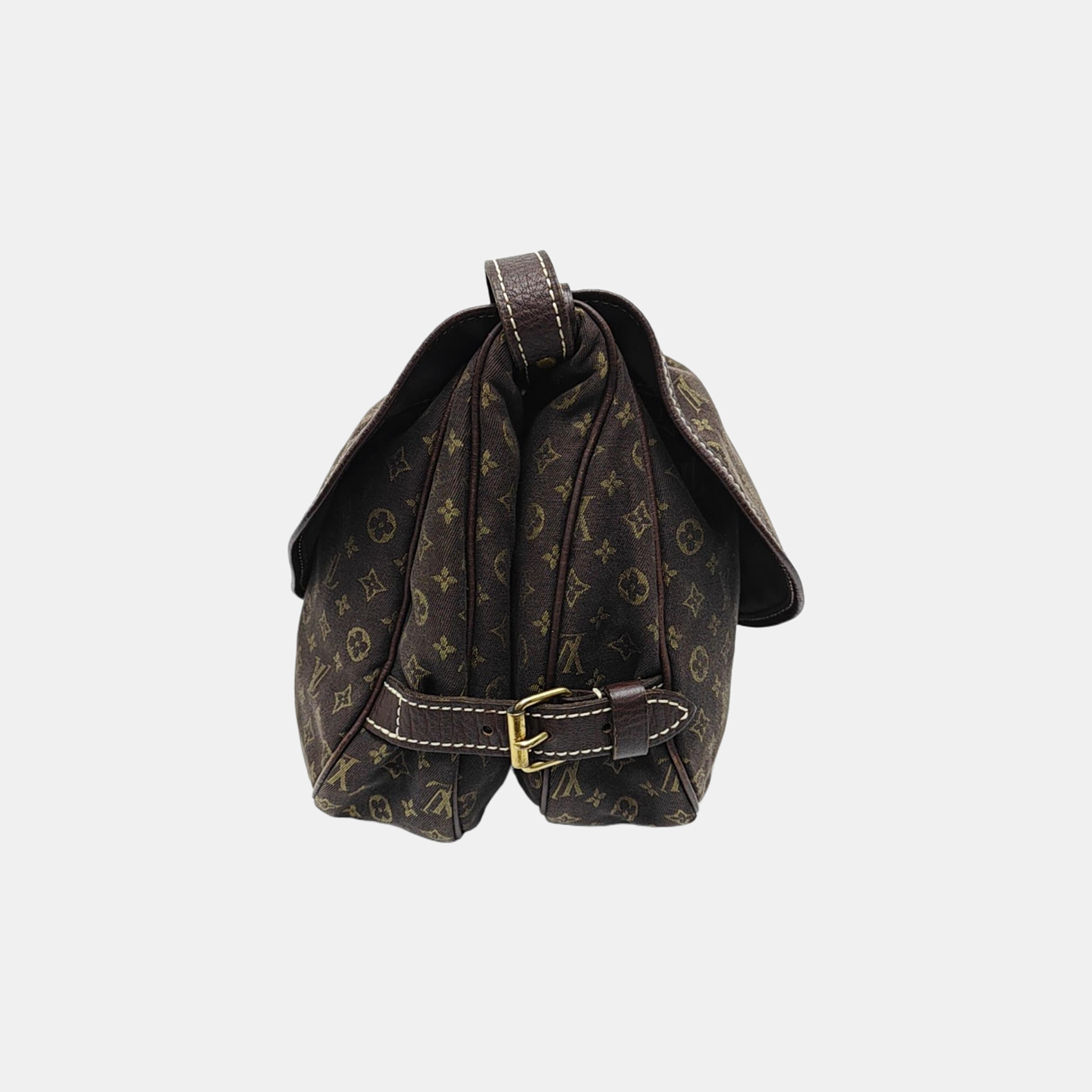 SAUMUR 28 Monogram Canvas Brown
