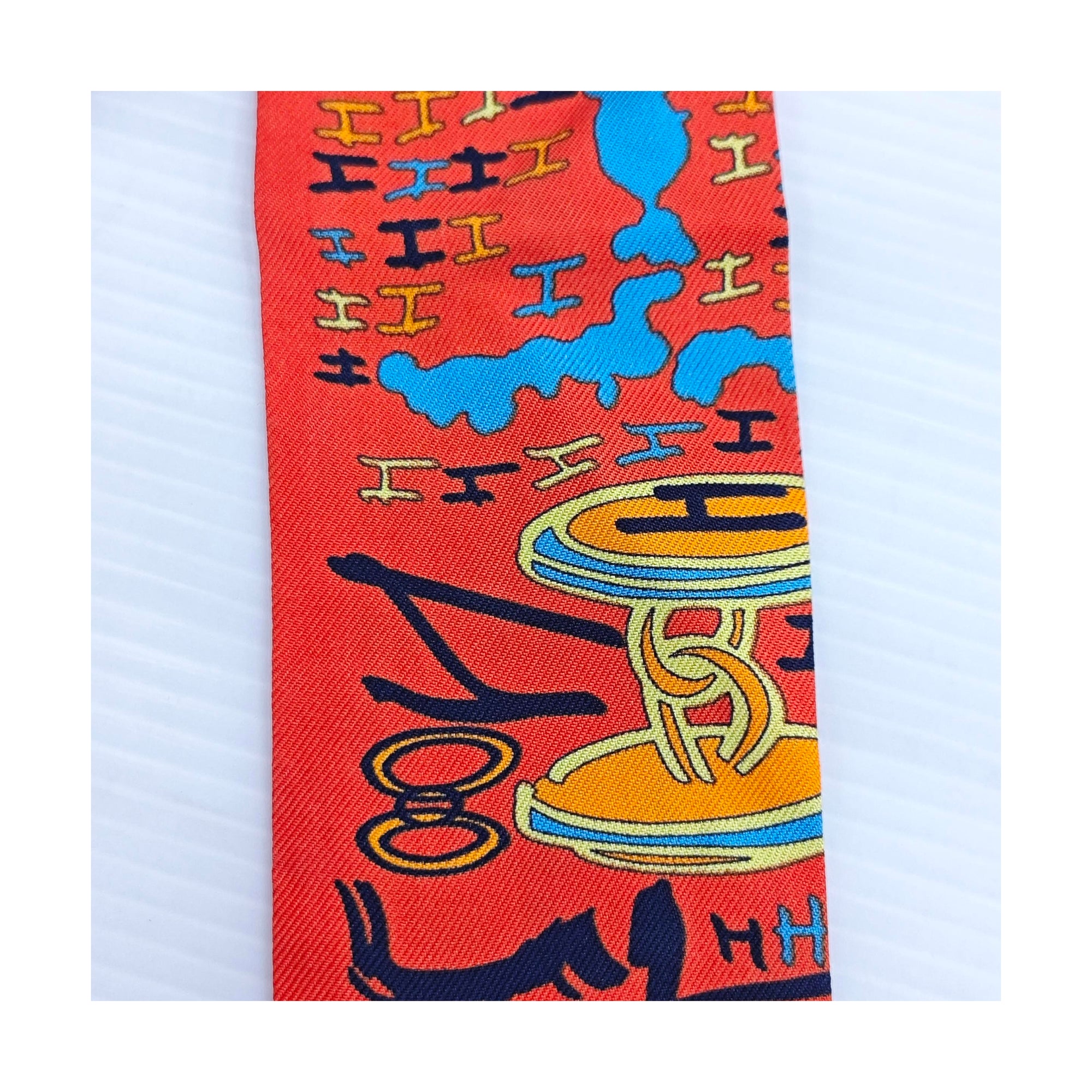 Mulberry Silk Silk Scarf Red