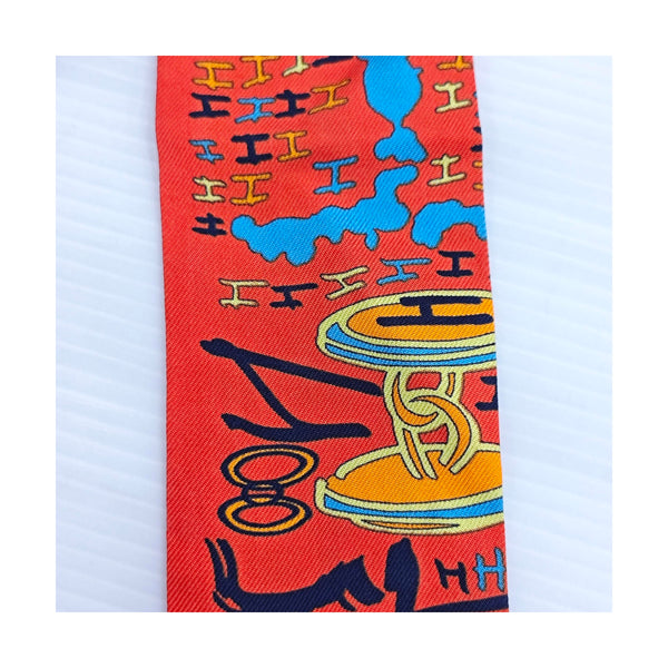 Mulberry Silk Silk Scarf Red
