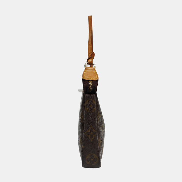 ACCESSOIRES Monogram Coated Canvas Brown