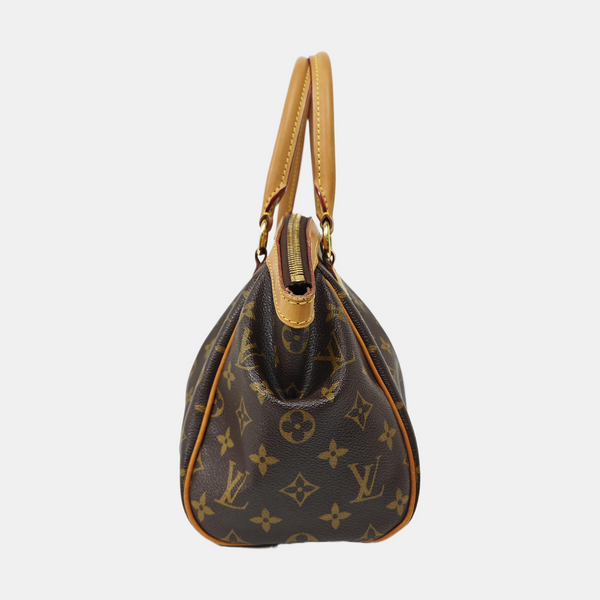 SEGUR Monogram Coated Canvas Brown