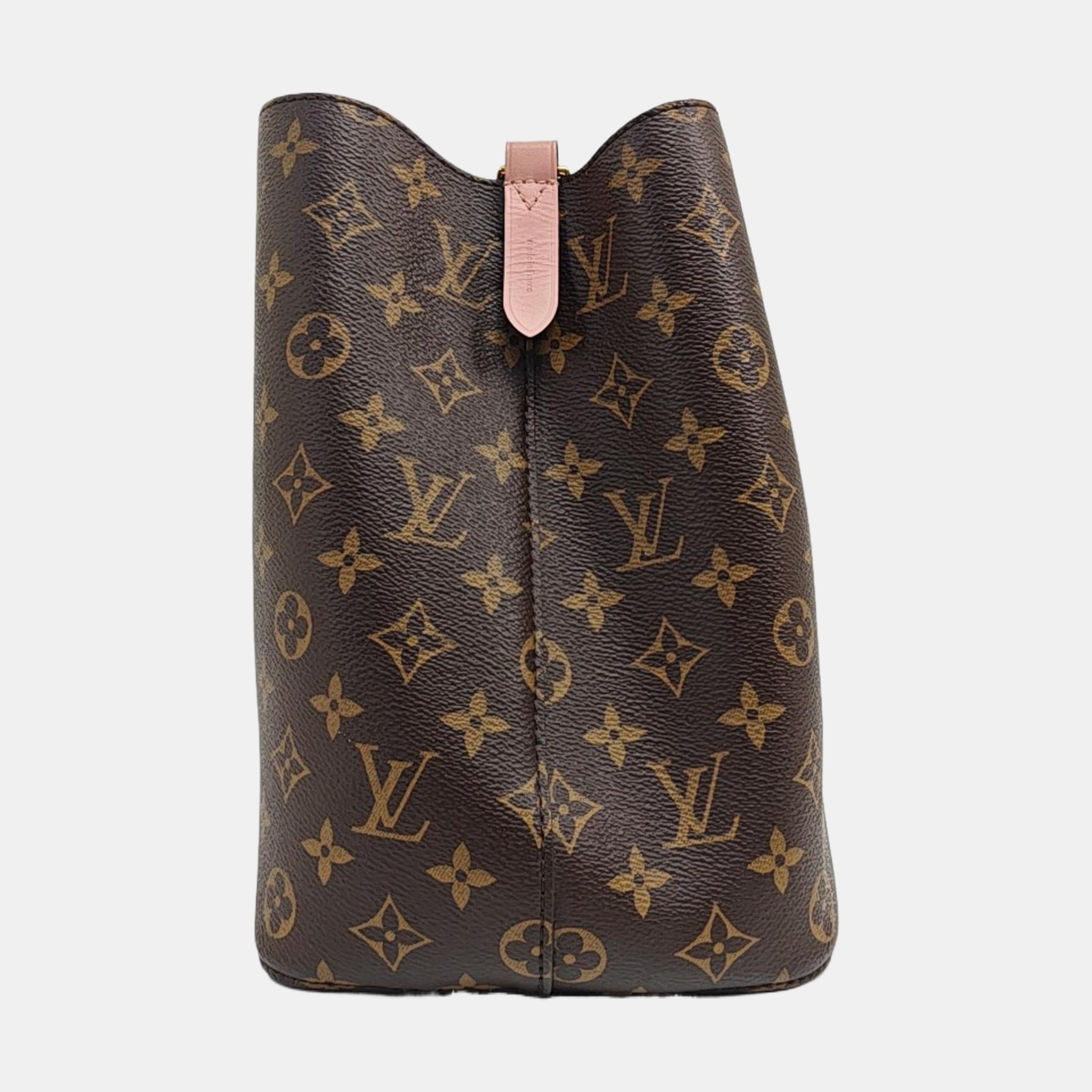 NÉONOÉ MM Monogram Coated Canvas Brown