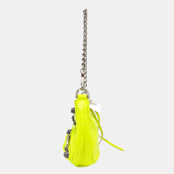 Le Cagole Mini Calfskin Green