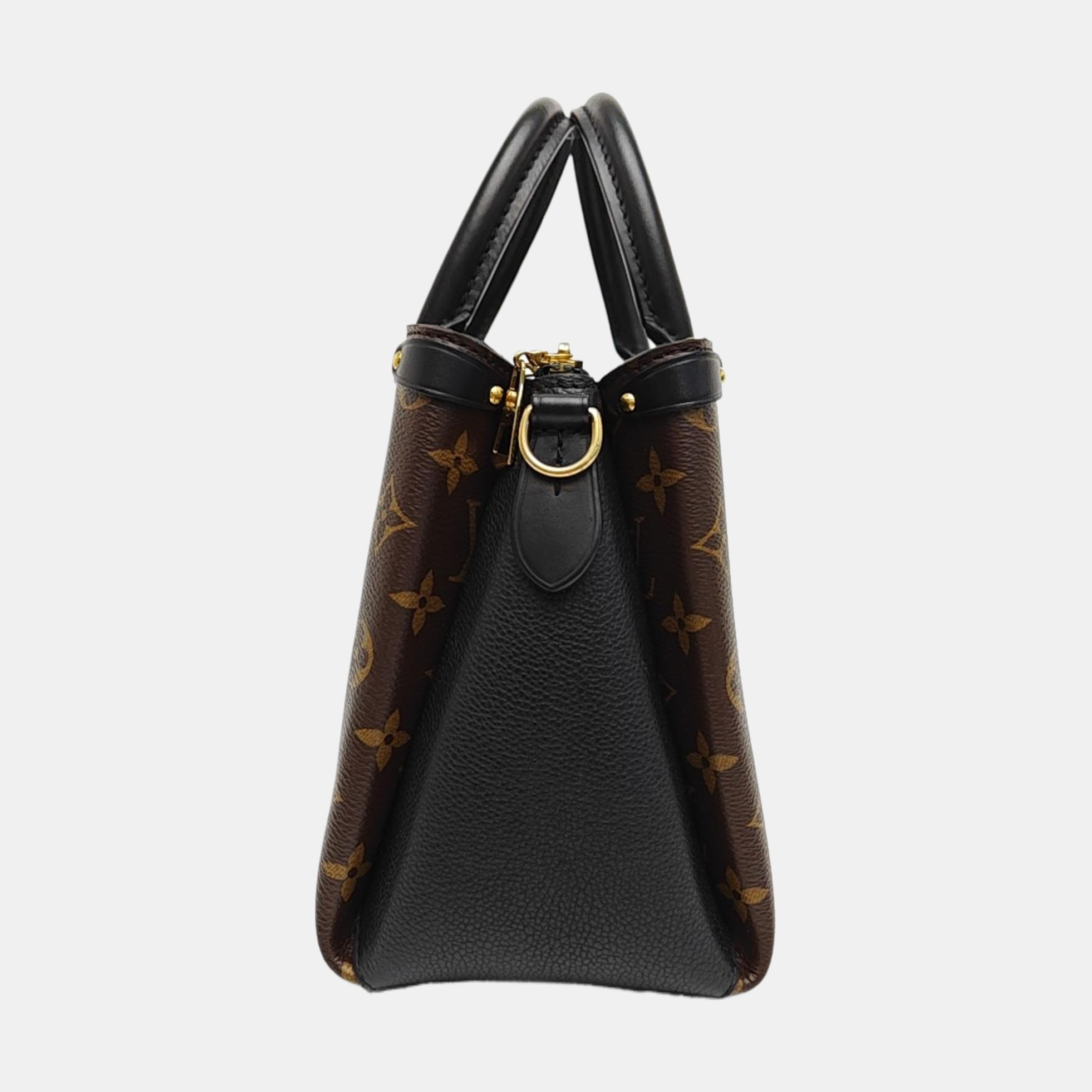SOUFFLOT BB Monogram Coated Canvas Brown