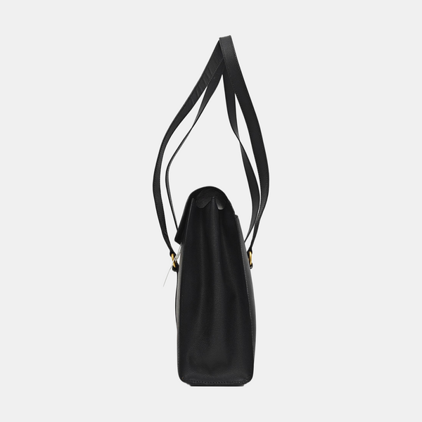 Calfskin Shoulder Bag Black