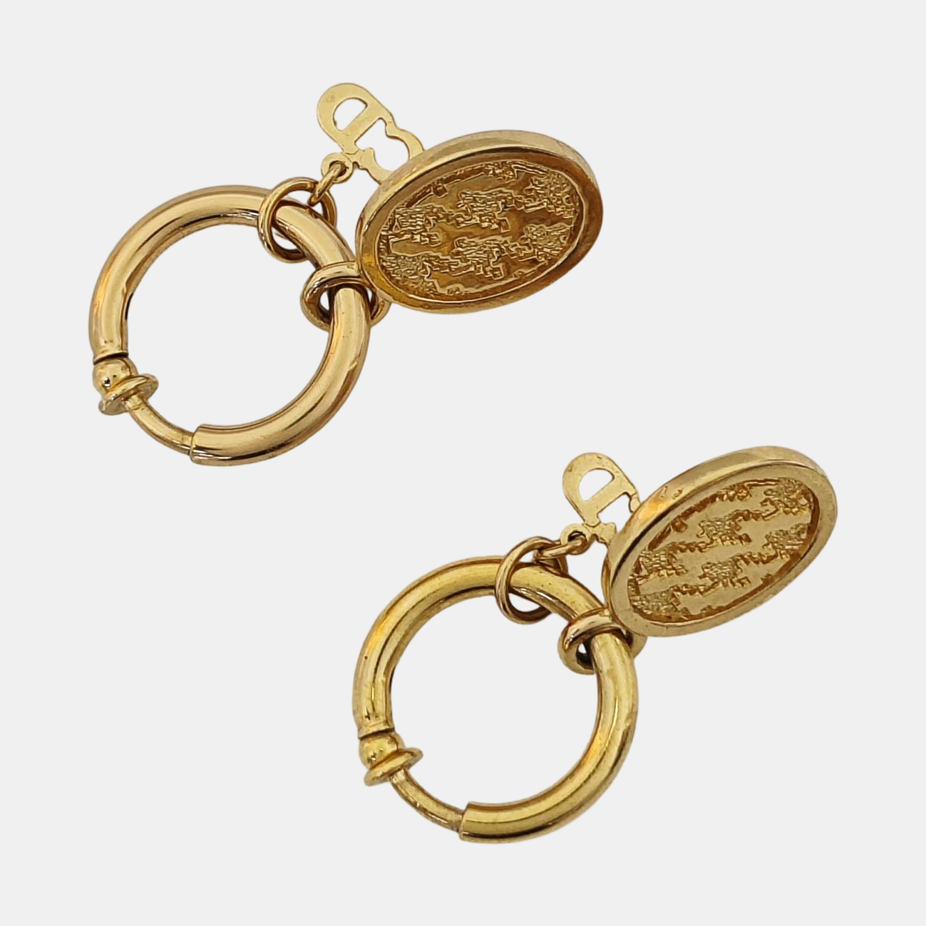 Metal Gold Earrings