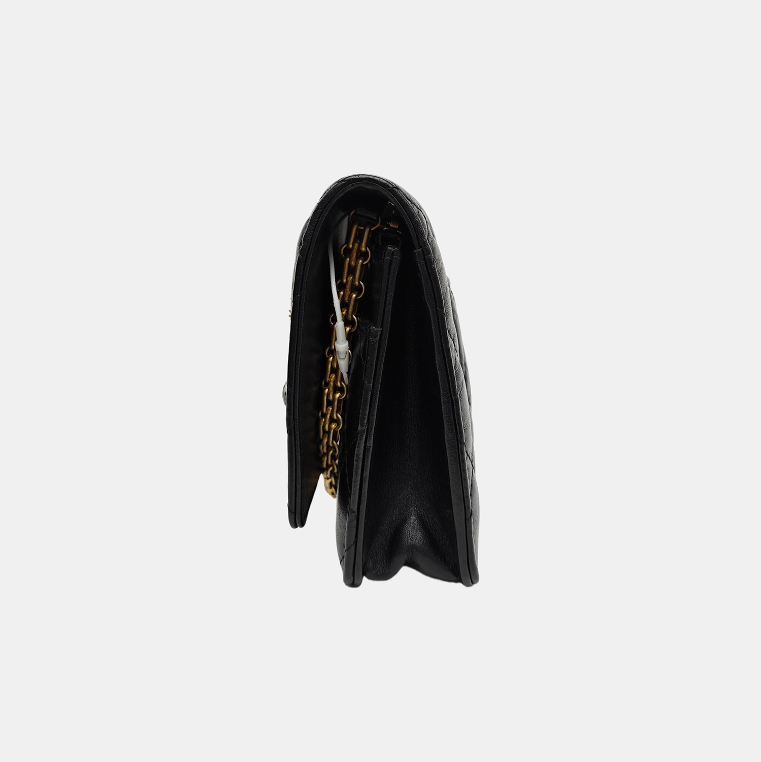 2.55 Quilted Calfskin Black