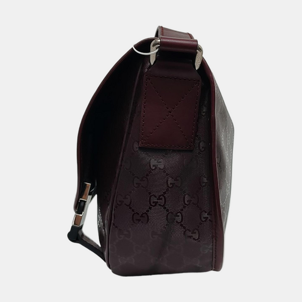 Monogram Coated Canvas Red