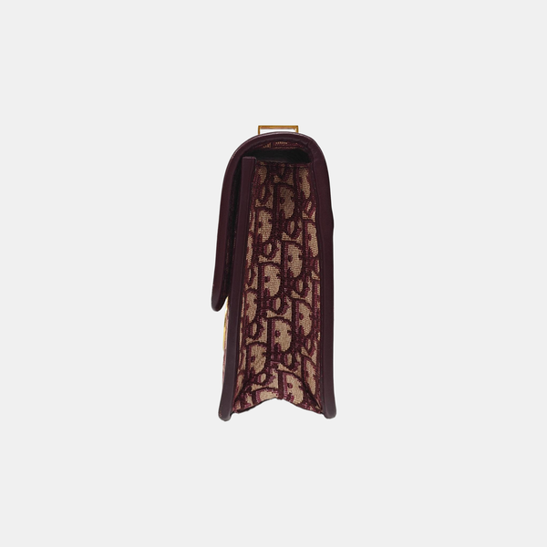30 Montaigne Oblique Canvas Red