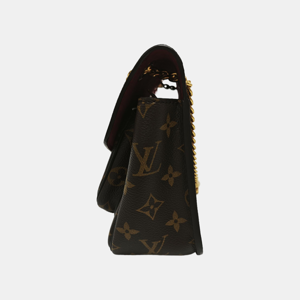 PASSY Monogram Coated Canvas Brown