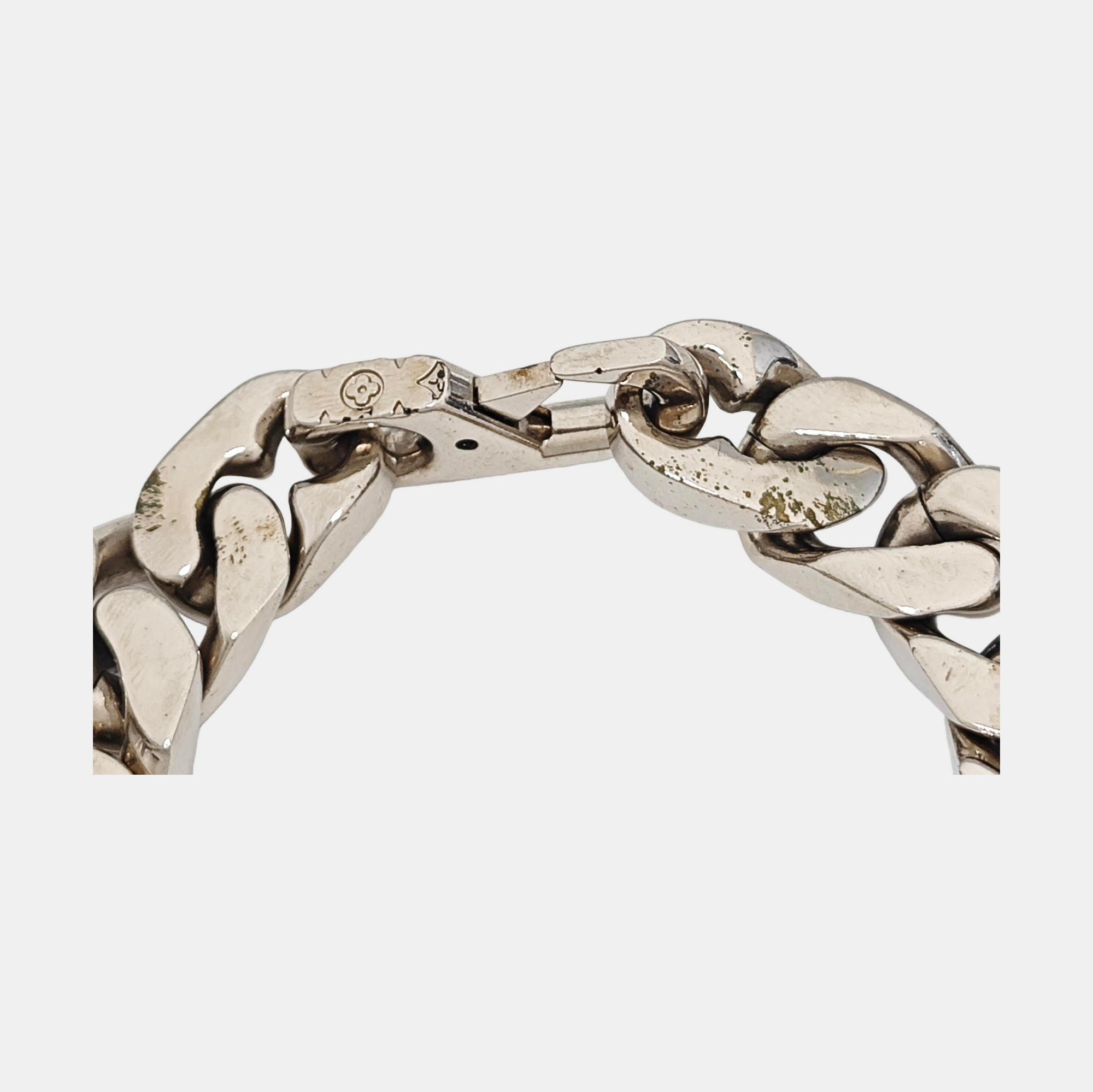 LV CHAIN LINKS Metal Silver Bracelet