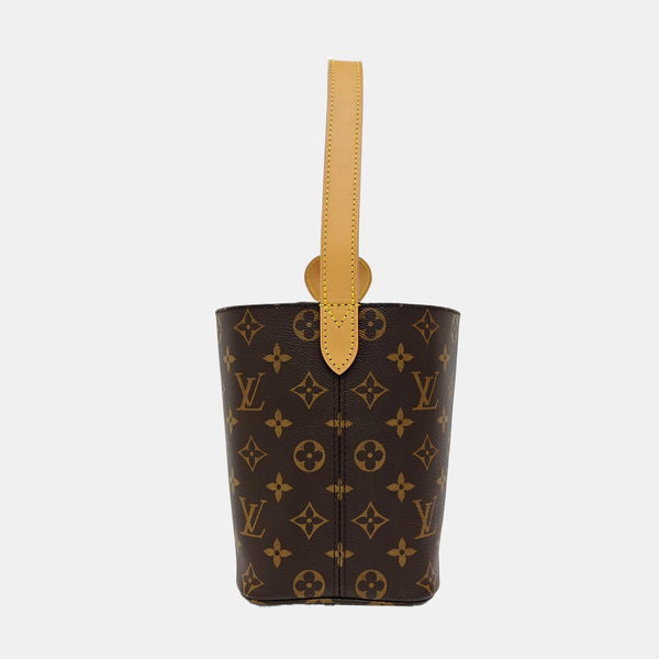 ALL IN Monogram Coated Canvas Brown