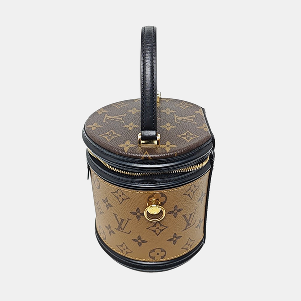 CANNES PM Monogram Coated Canvas Brown