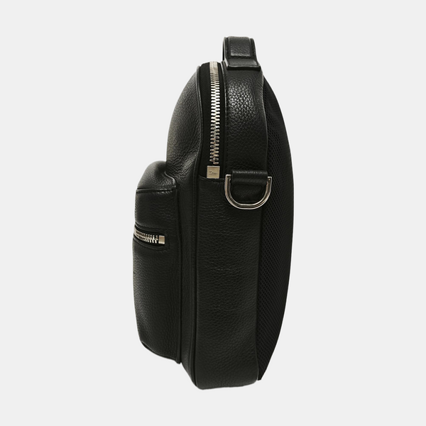 Calfskin Crossbody Bag Black