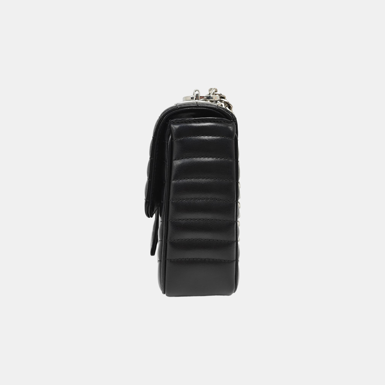 Diagramme Medium Quilted Calfskin Black