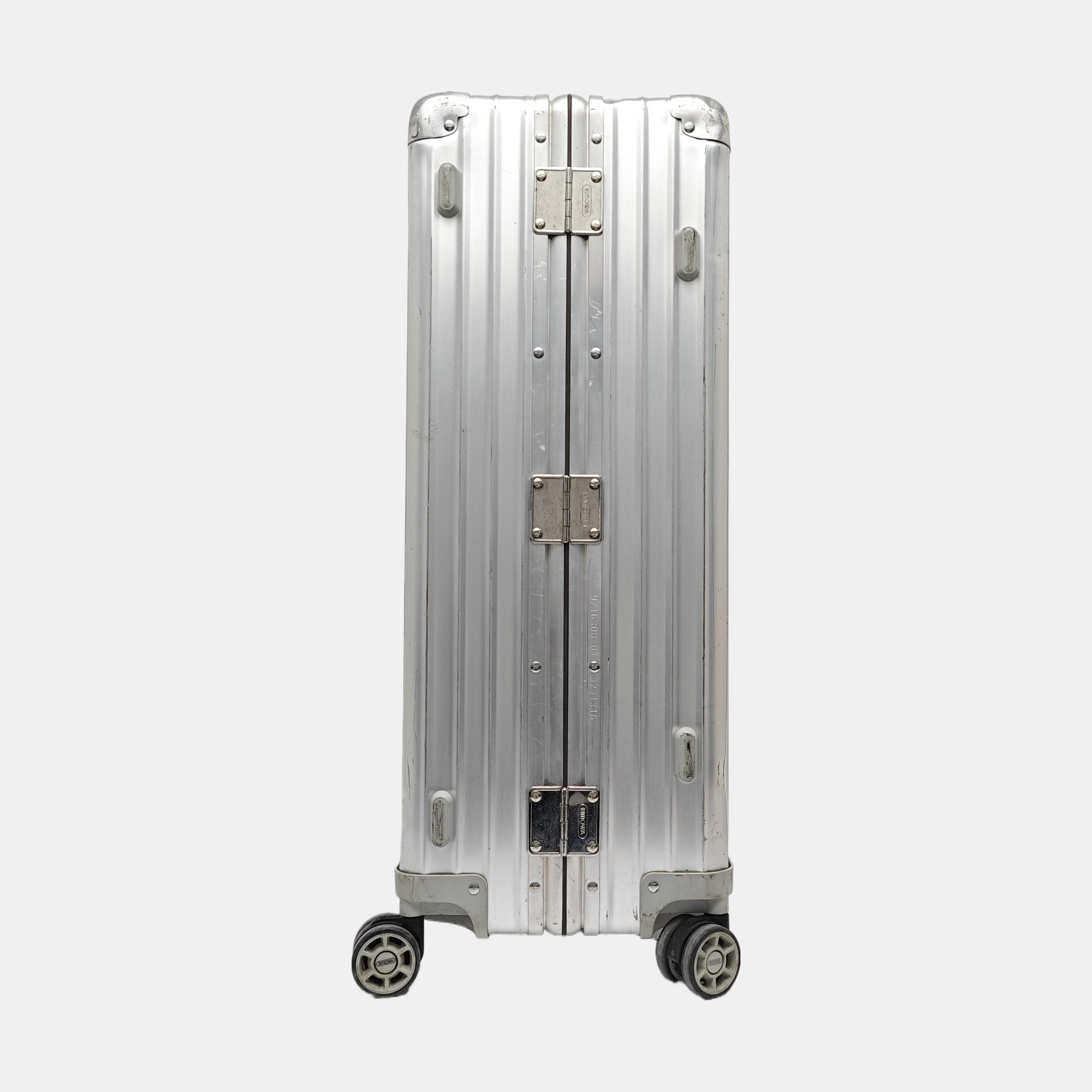 Special Material Luggage Silver