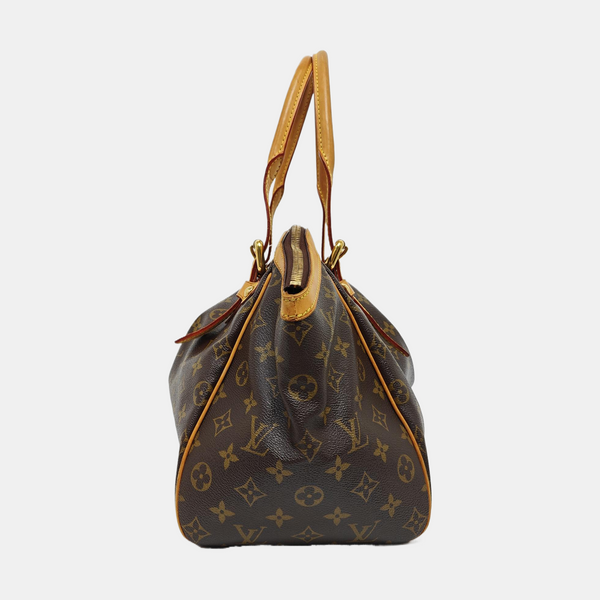 TIVOLI GM Monogram Coated Canvas Brown