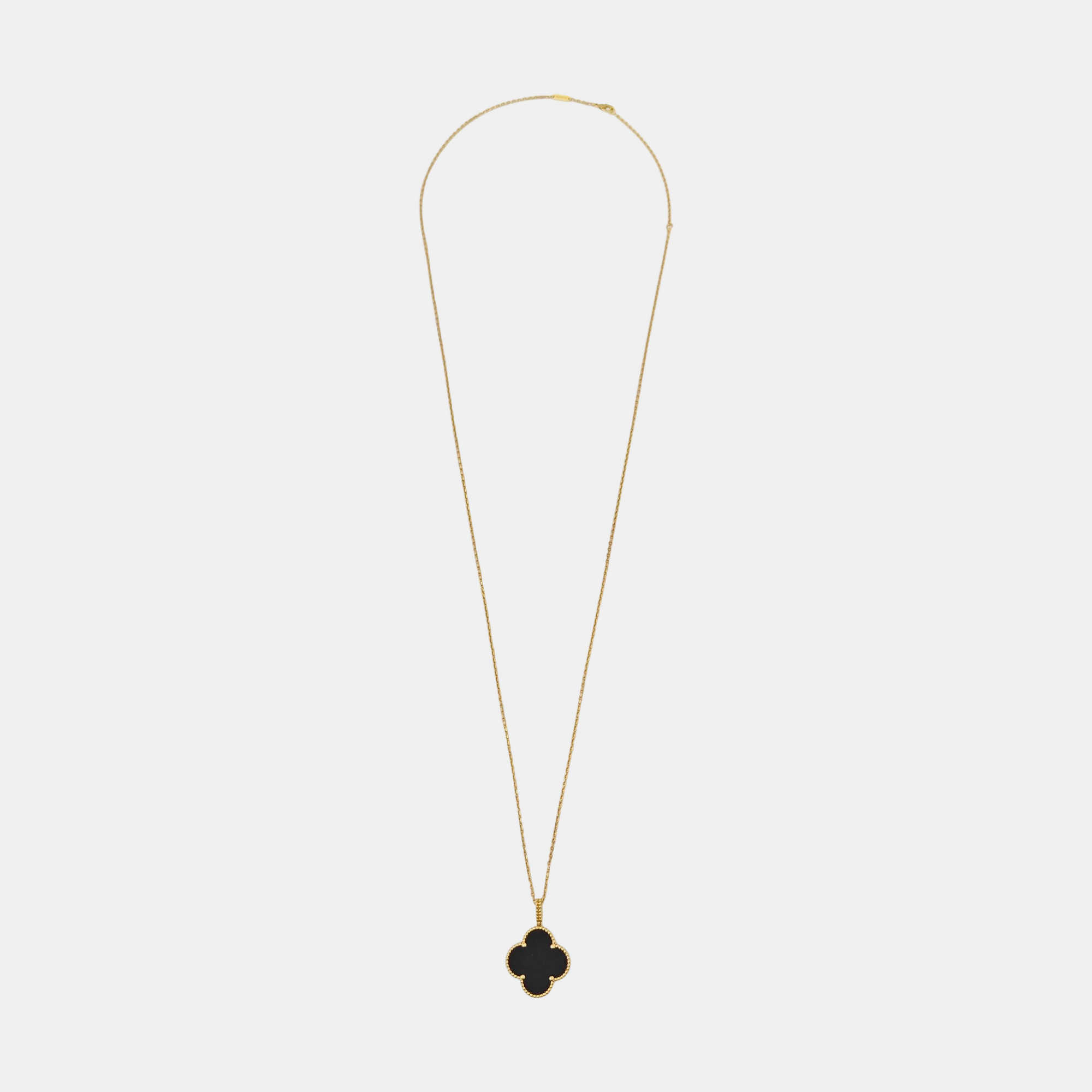 Magic Alhambra 18k Gold Necklace