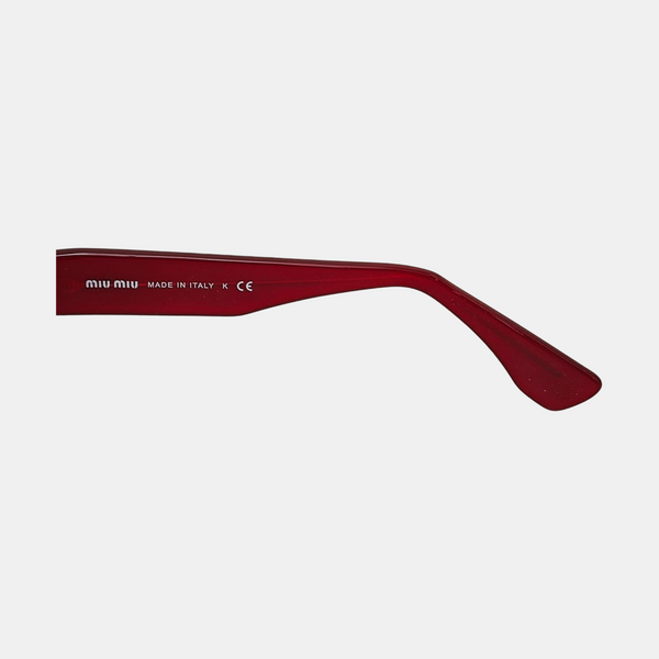 Synthetic Sunglasses Red