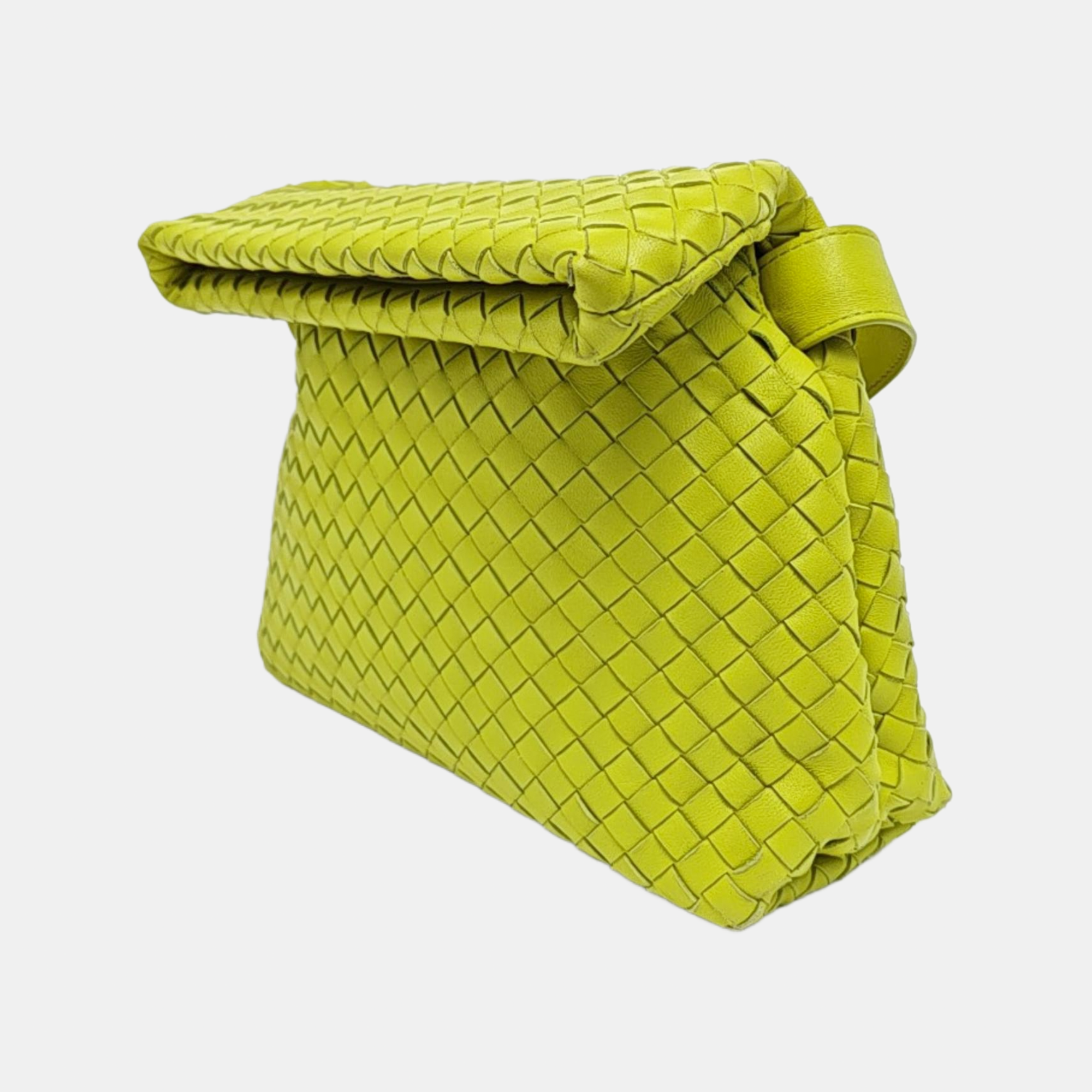 BV Fold Lambskin Green