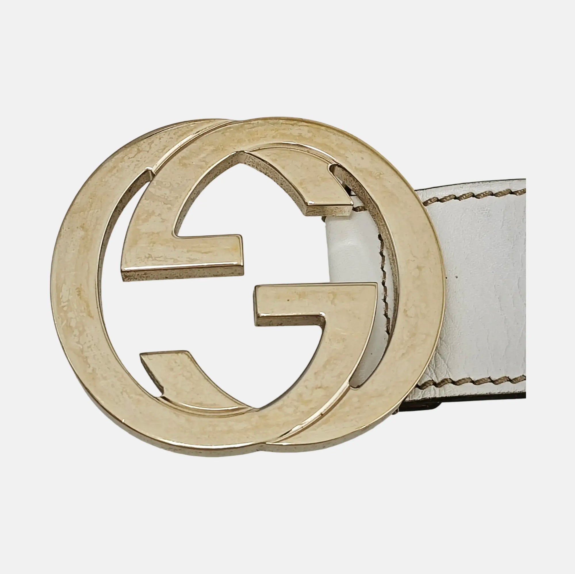 Leather Belt Yellow