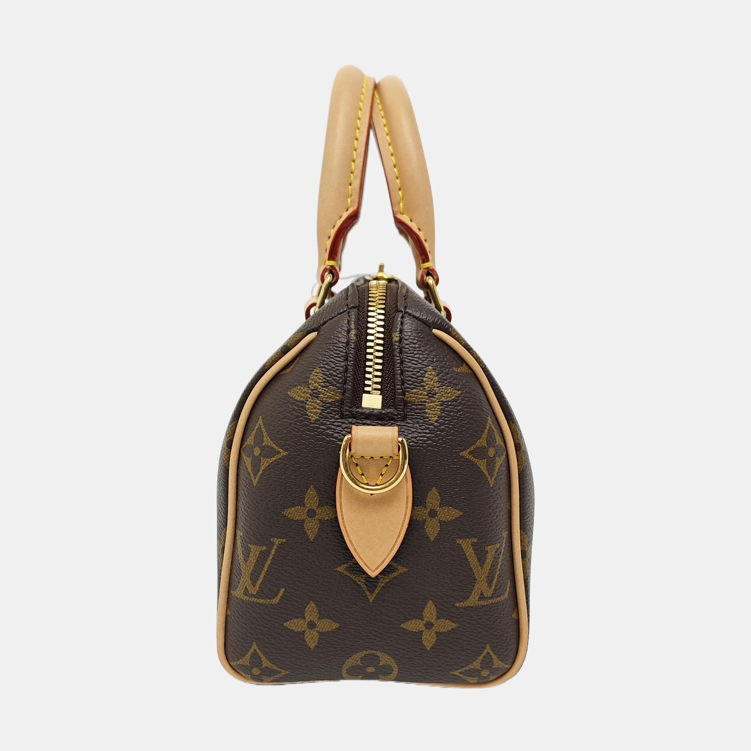 SPEEDY 20 Monogram Coated Canvas Brown