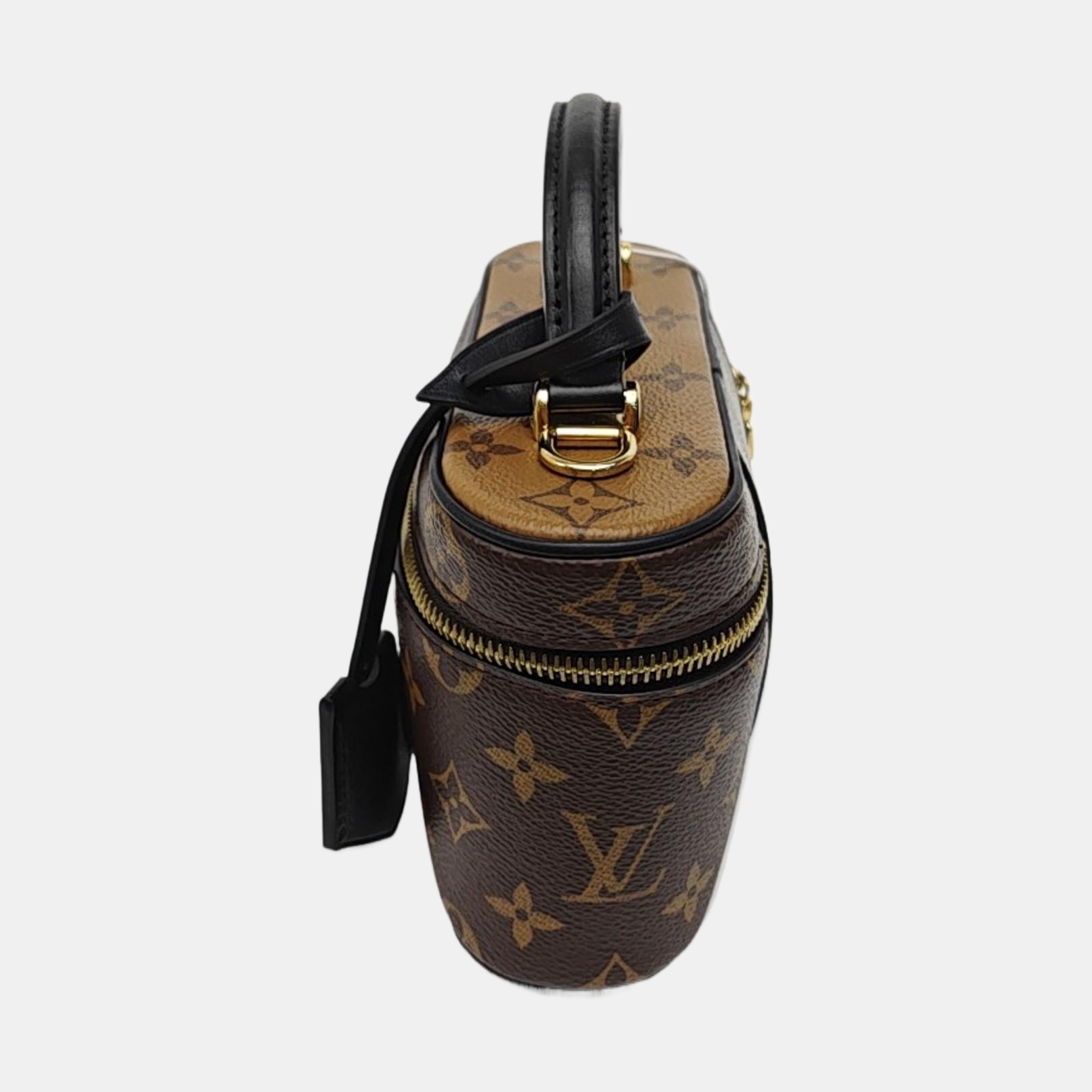 Vanity Chain Pouch Monogram Coated Canvas Brown
