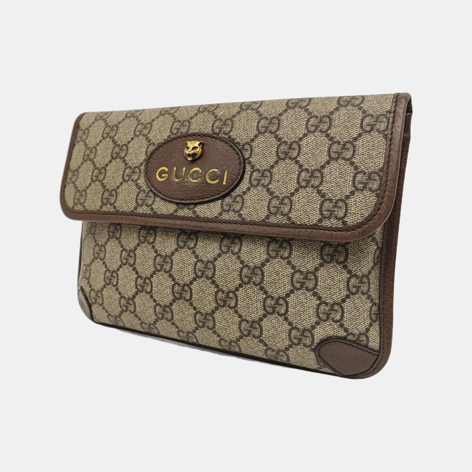 Neo Vintage Monogram Coated Canvas Beige