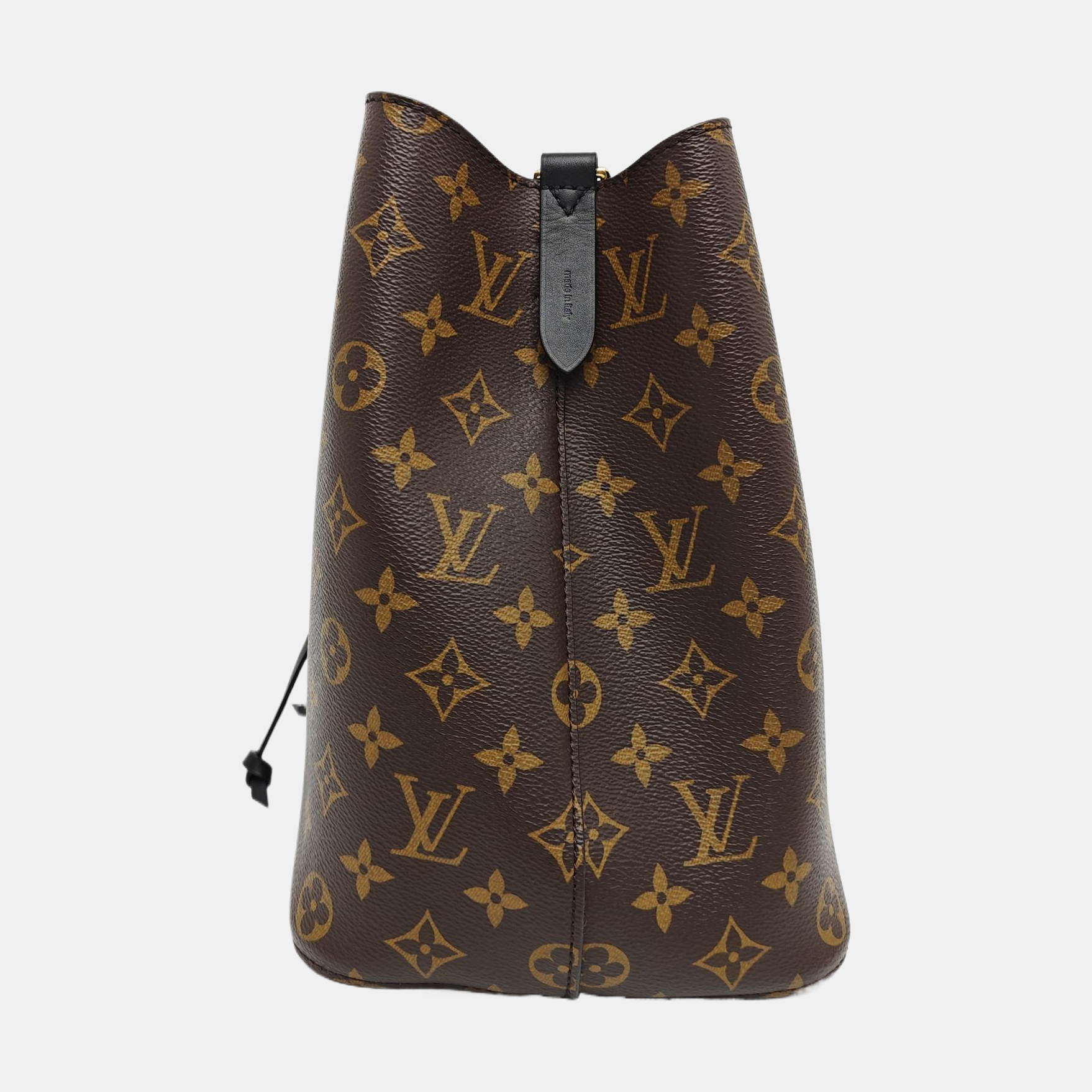 NÉONOÉ MM Monogram Coated Canvas Brown