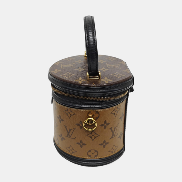 CANNES PM Monogram Coated Canvas Brown