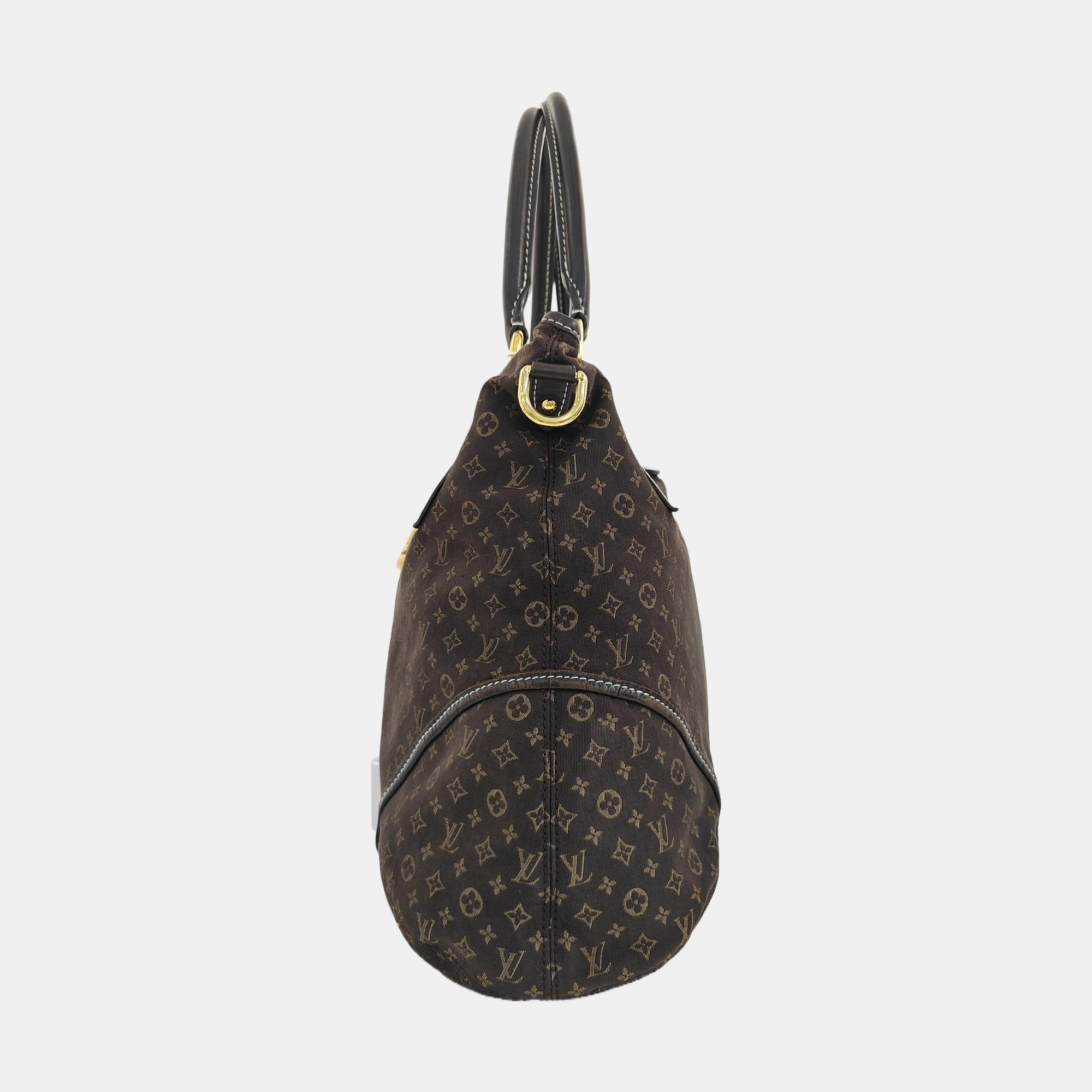 ELEGIE Monogram Denim Brown