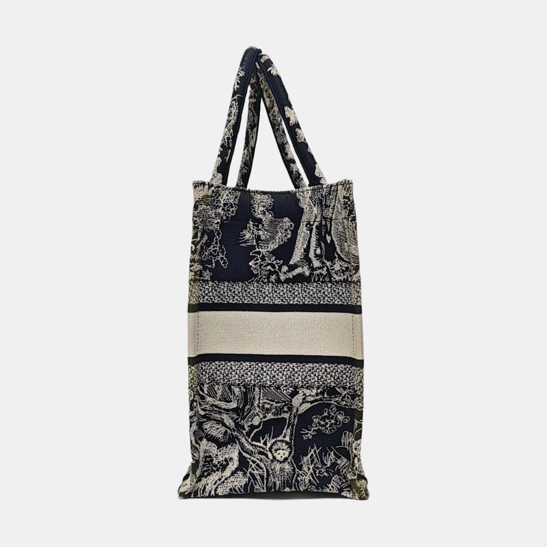Book Tote Medium Canvas Blue