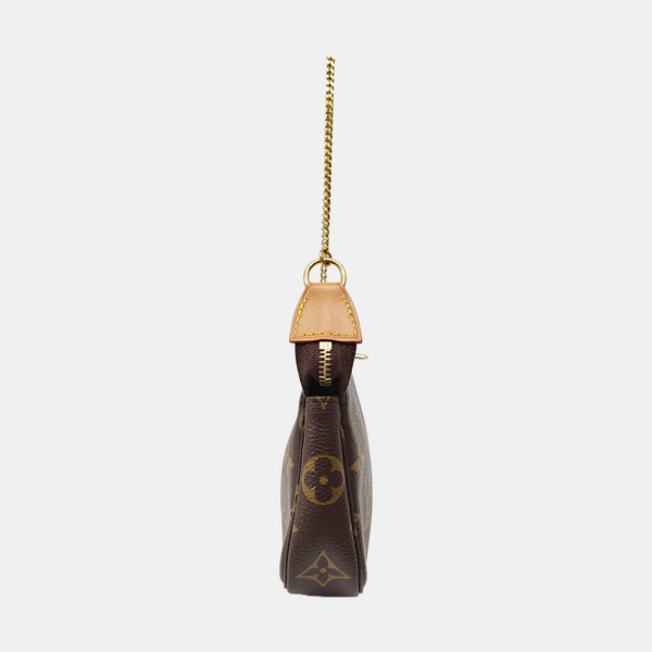 ACCESSOIRES Mini Monogram Coated Canvas Brown