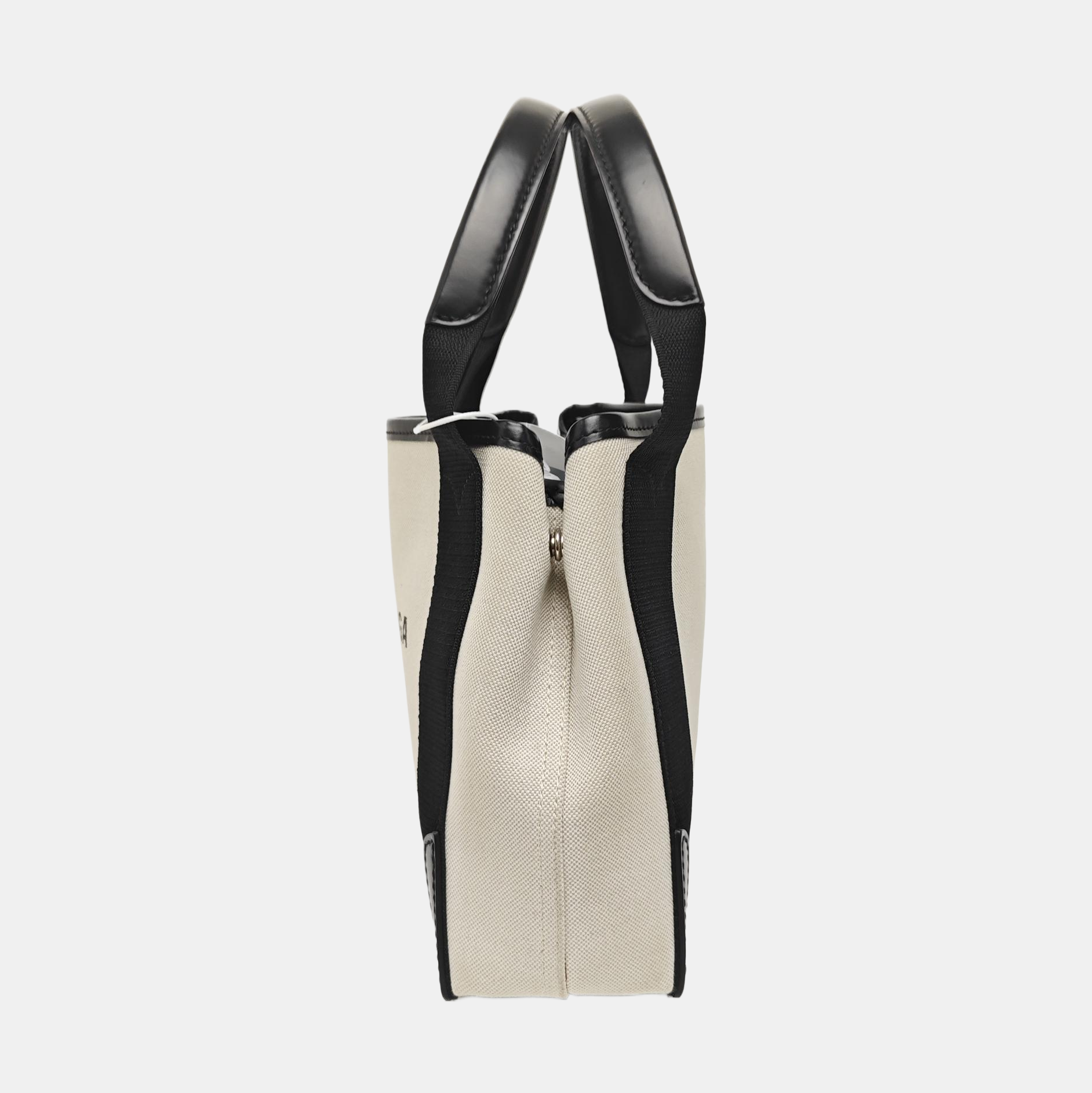 Navy Mini Canvas White
