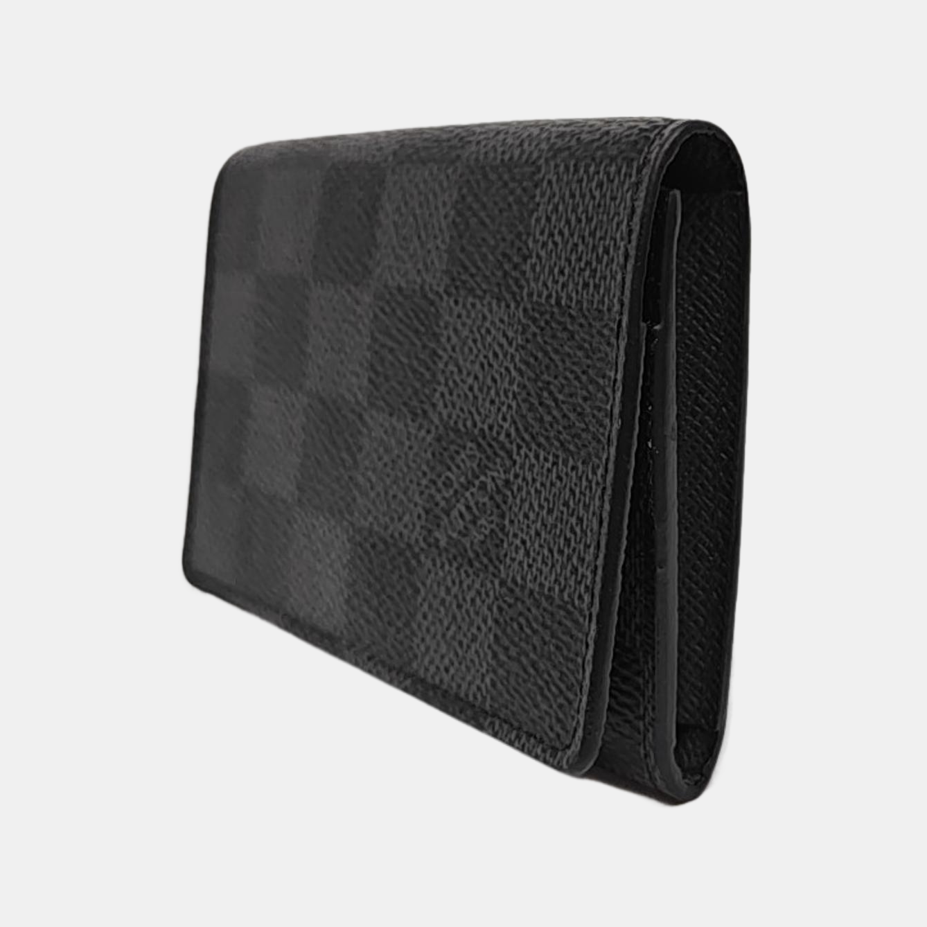 ENVELOPPE Damier Graphite Coated Canvas Gray Card Holder