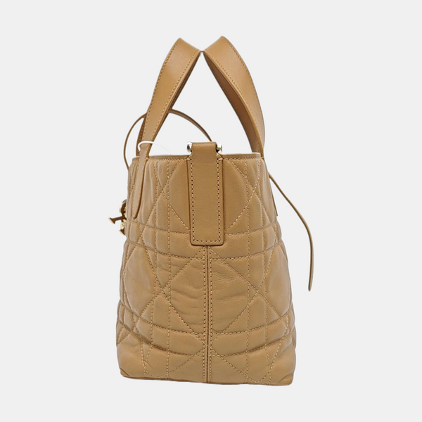Toujours Small Cannage Calfskin Brown
