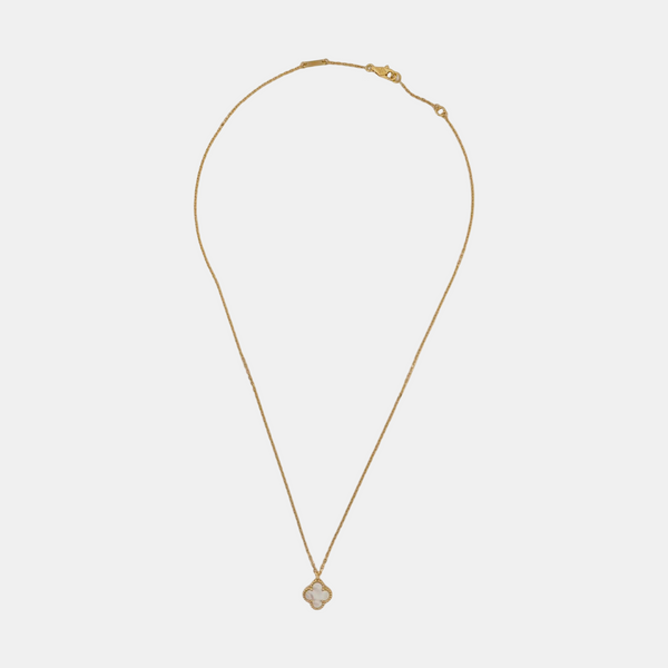 Sweet Alhambra 18k Gold Necklace